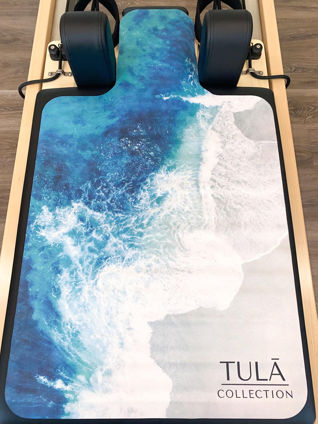 Eco-Friendly Pilates Reformer Mat - Ocean Breeze